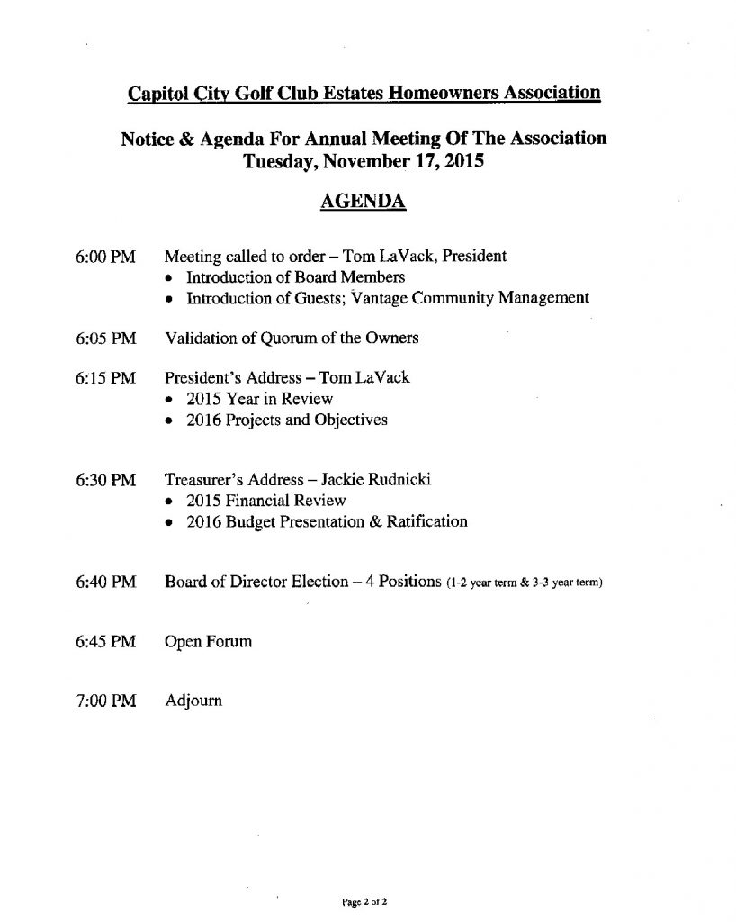 Notice & Agenda For Annual Meeting CCGCE'S HOA 2 ccgce 2016 Notice2151