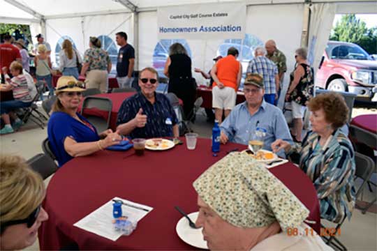 The Mixer for the HOA of CCGCE to be held August 9, 2023